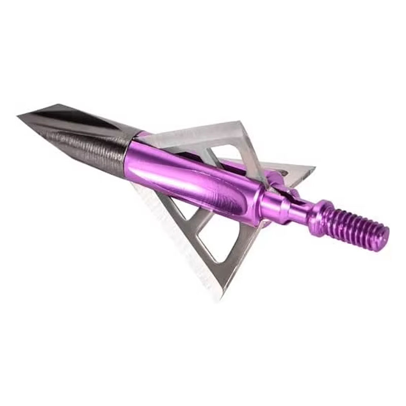 Broadheads 100 Grain 3 Blade Hunting - Punte da caccia meccaniche per tiro
