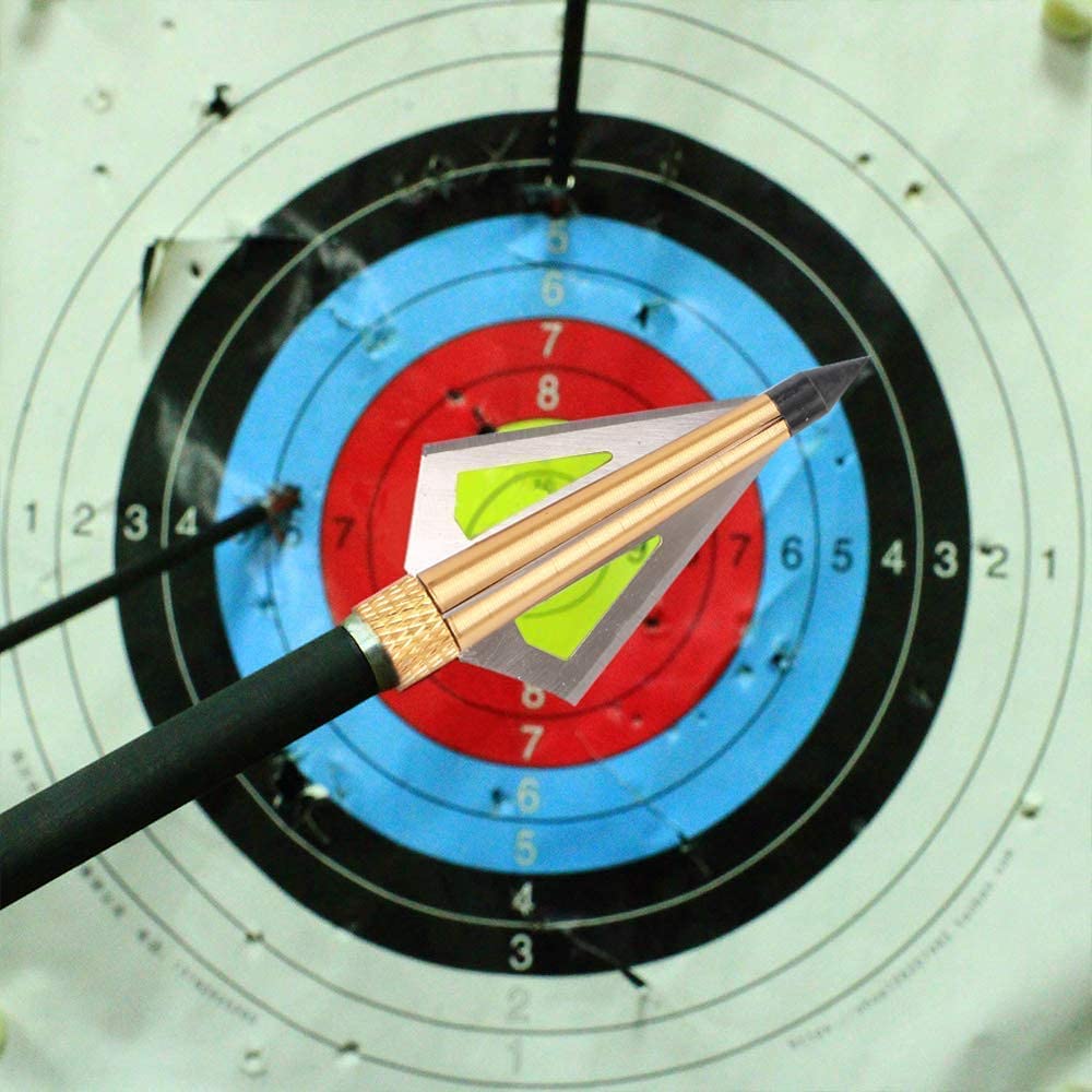 12 punte per tiro con l'arco 3 - Broadheads 100 Grain 3 Blade Hunting recensione e prezzo