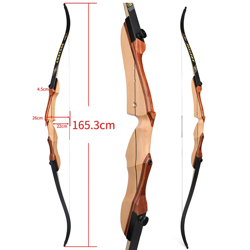 Tiro con l'arco Arco ricurvo d - Recurve Bow Takedown 40 Lbs Target recensione e prezzo