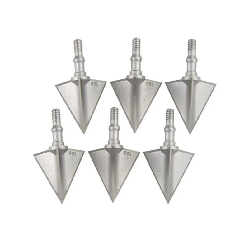 6/12 pz punta di freccia a pun - Broadheads 100 Grain 3 Blade Hunting recensione e prezzo