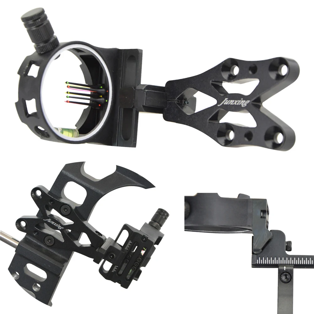 Mirino per Arco Compound a 5 P - Compound Bow Sight 5 Pin Fiber Optic recensione e prezzo