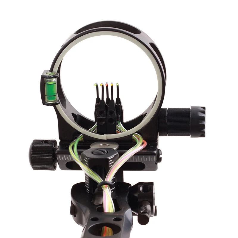 TOPOINT Tiro con l'arco 5 Pin  - Compound Bow Sight 5 Pin Fiber Optic recensione e prezzo