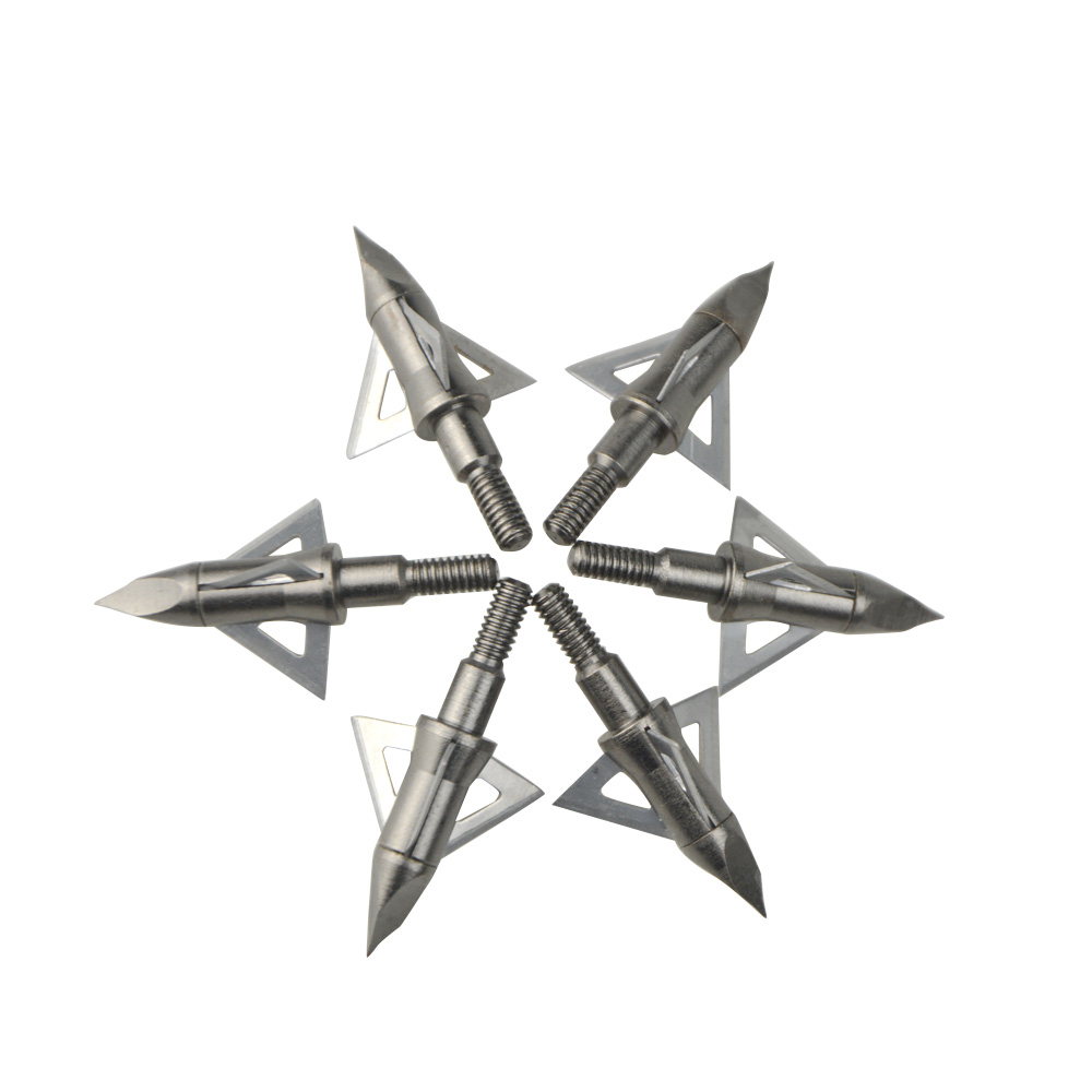 12 pz 100 Punte di freccia a g - Broadheads 100 Grain 3 Blade Hunting recensione e prezzo