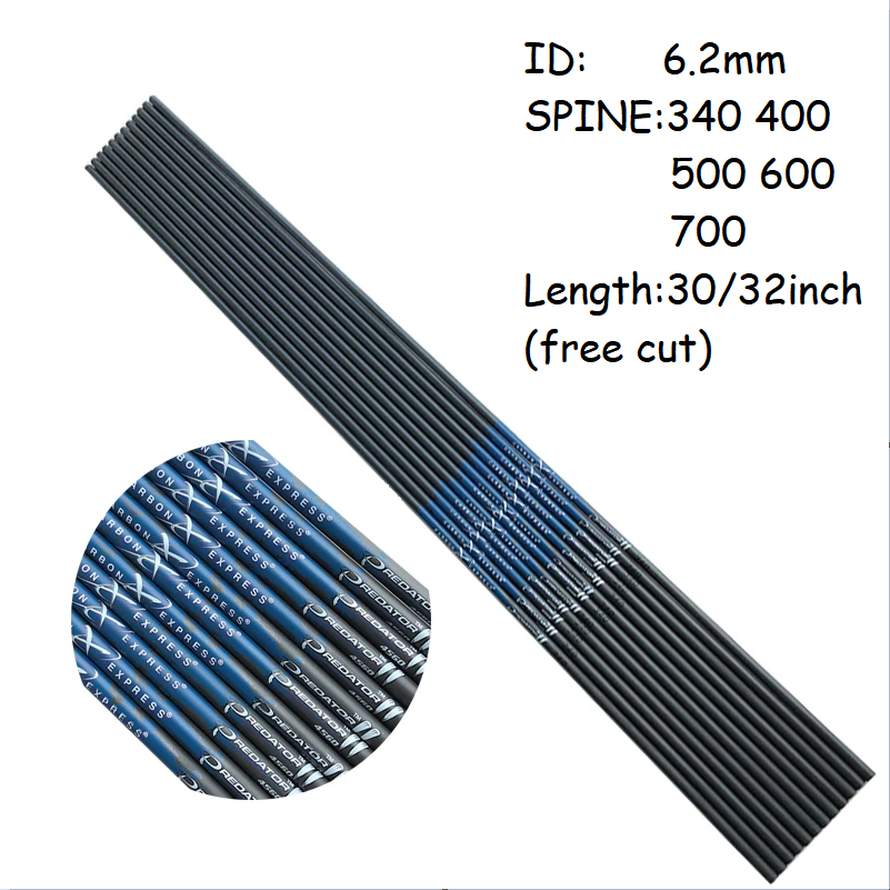 Fusti per Frecce in Carbonio P - Carbon Arrows 30 Inch Spine 400 500 recensione e prezzo