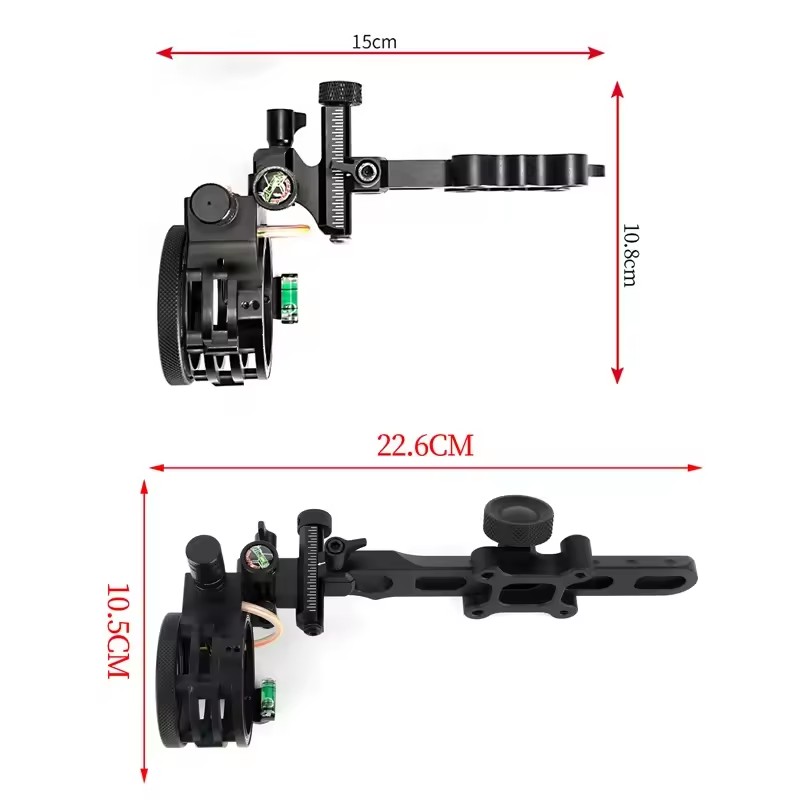 Tiro con l'arco Arco composto  - Compound Bow Sight 5 Pin Fiber Optic recensione e prezzo