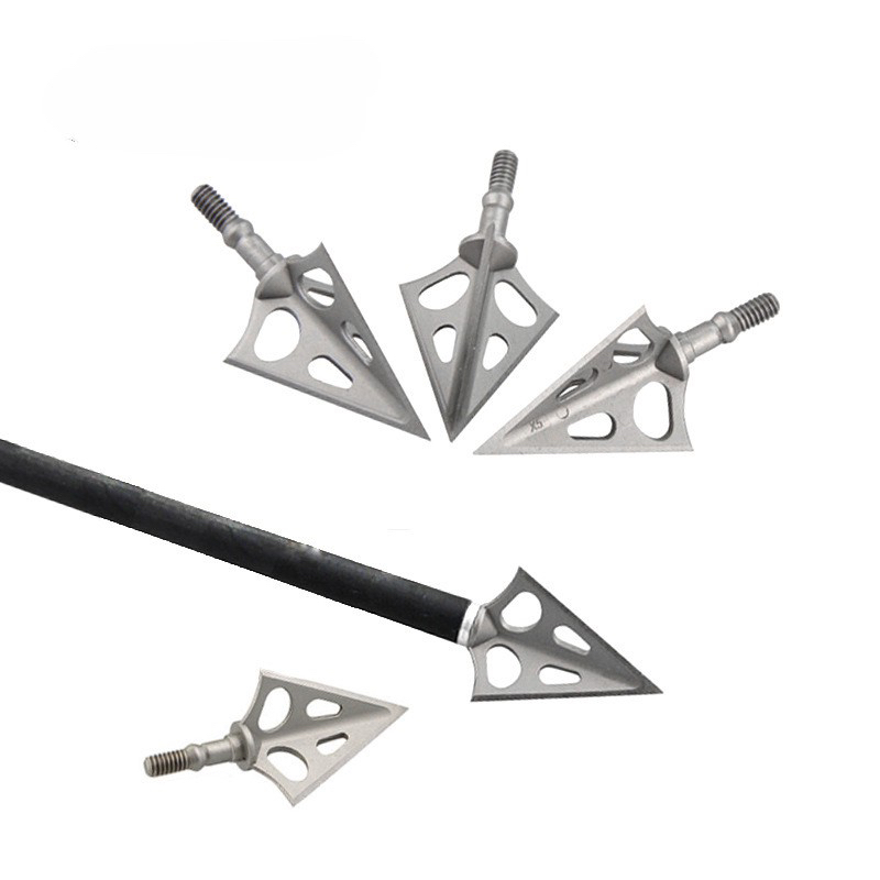 6/12 pezzi 3 punte fisse X3/X5 - Broadheads 100 Grain 3 Blade Hunting recensione e prezzo