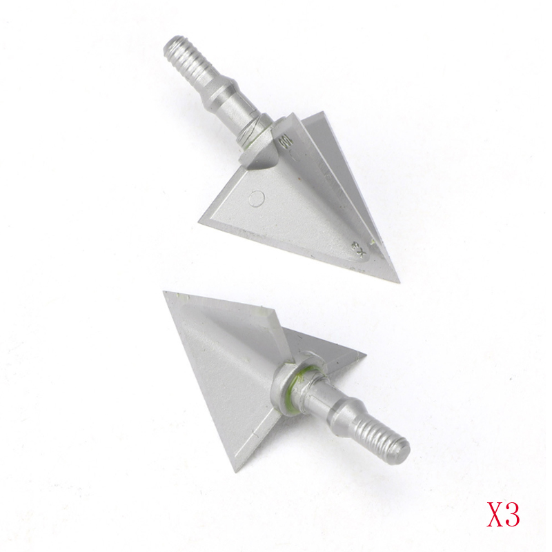 6/12 pezzi 3 punte fisse X3/X5 - Broadheads 100 Grain 3 Blade Hunting recensione e prezzo