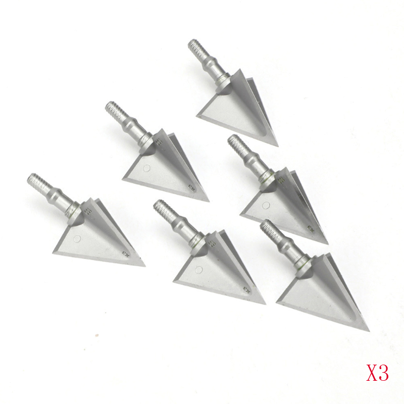 6/12 pezzi 3 punte fisse X3/X5 - Broadheads 100 Grain 3 Blade Hunting recensione e prezzo