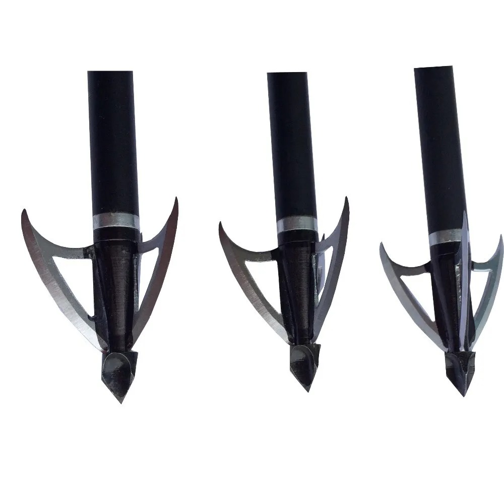 3/6/12 pezzi punte da caccia d - Broadheads 100 Grain 3 Blade Hunting recensione e prezzo