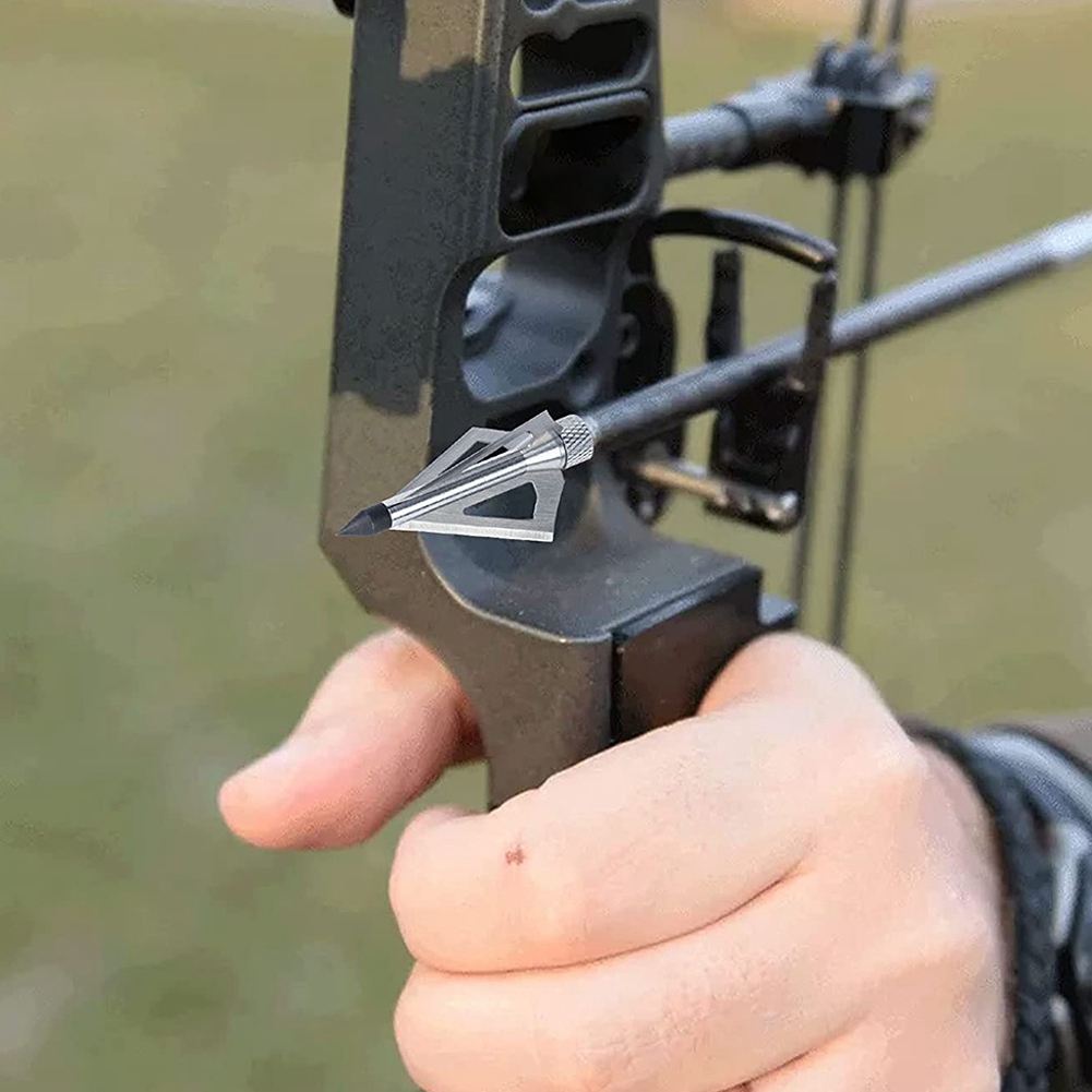 12 Pezzi Punte da Caccia in Me - Broadheads 100 Grain 3 Blade Hunting recensione e prezzo