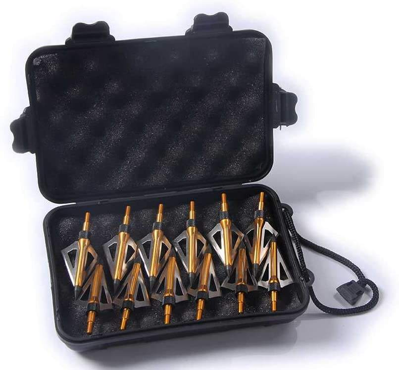 Confezione da 12 punte da cacc - Broadheads 100 Grain 3 Blade Hunting recensione e prezzo