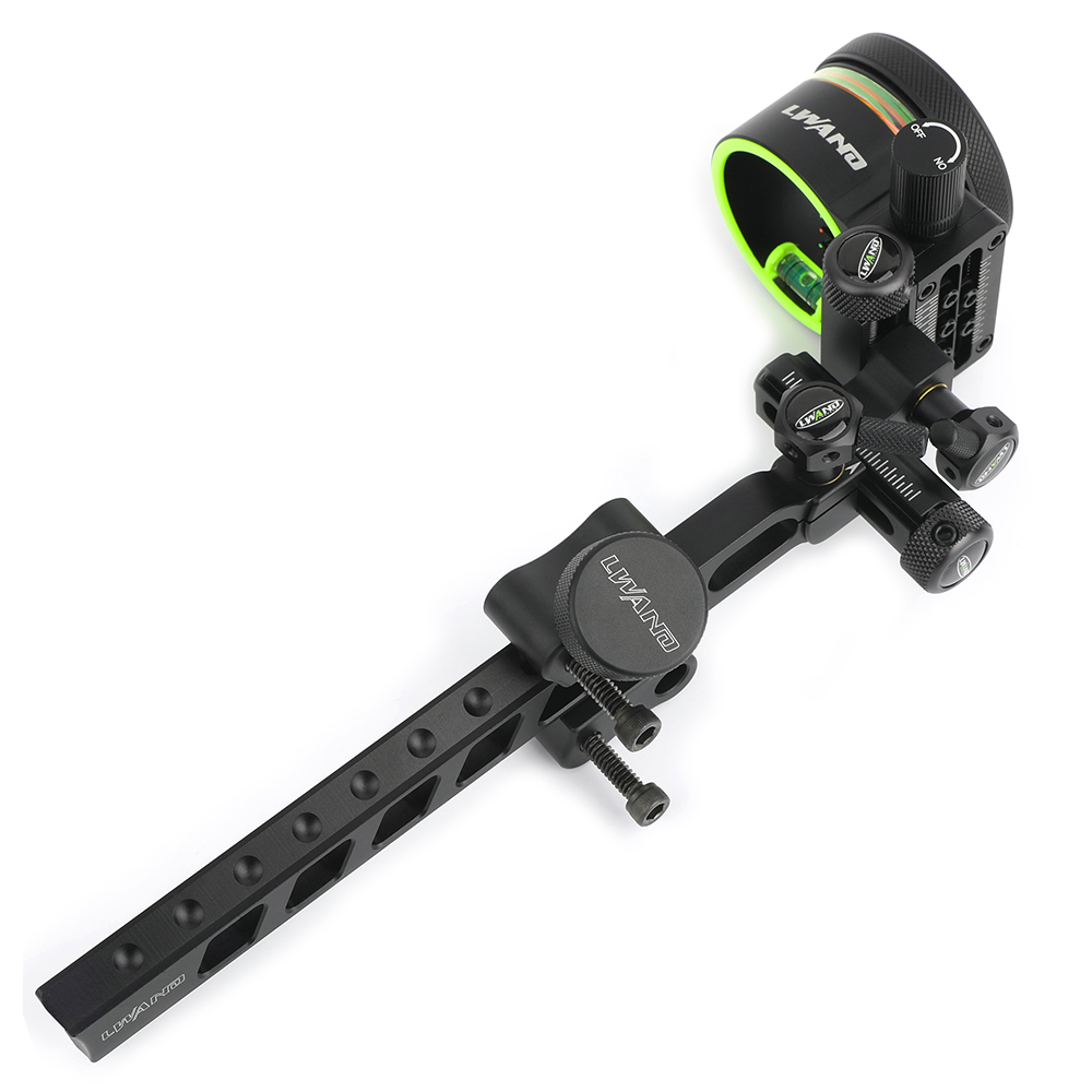 Tiro con l'arco 5 Pin Tiro con - Compound Bow Sight 5 Pin Fiber Optic recensione e prezzo