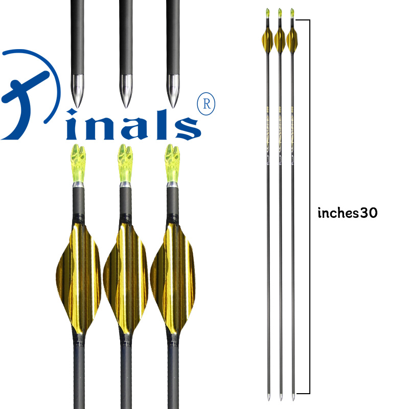 Freccia in puro carbonio ID4.2 - Carbon Arrows 30 Inch Spine 400 500 recensione e prezzo