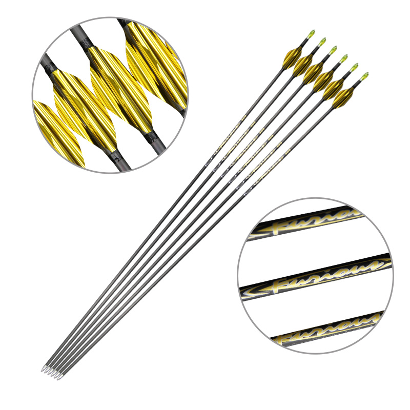 Freccia in puro carbonio ID4.2 - Carbon Arrows 30 Inch Spine 400 500 recensione e prezzo