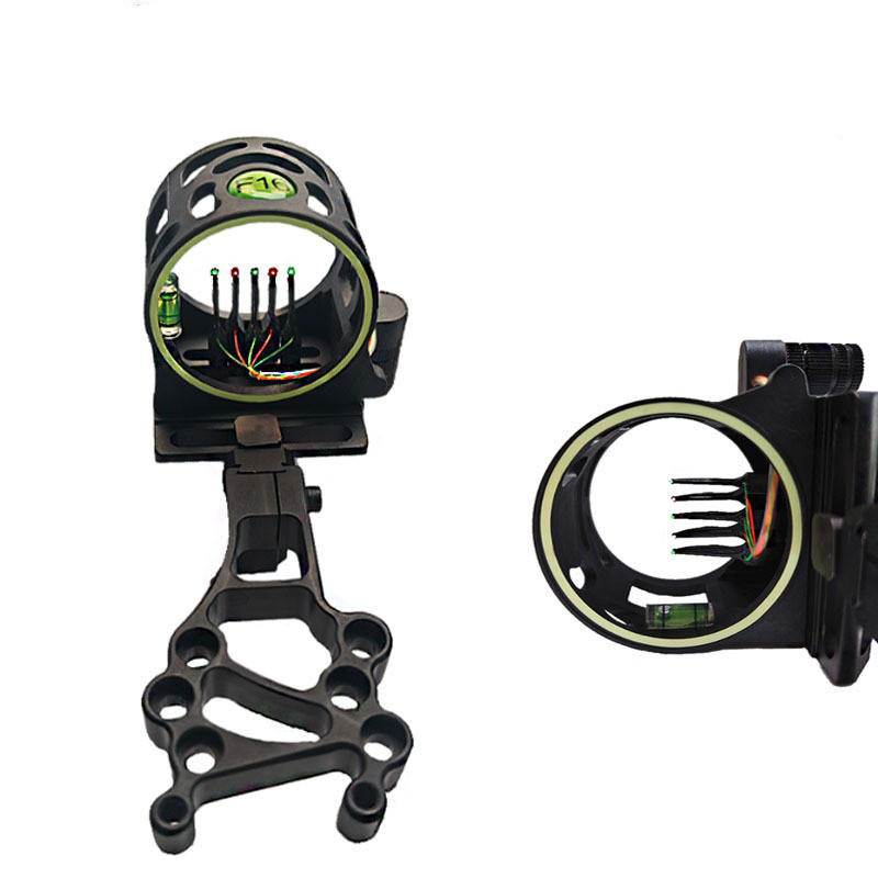 Mirino per Arco Compound F16 R - Compound Bow Sight 5 Pin Fiber Optic recensione e prezzo
