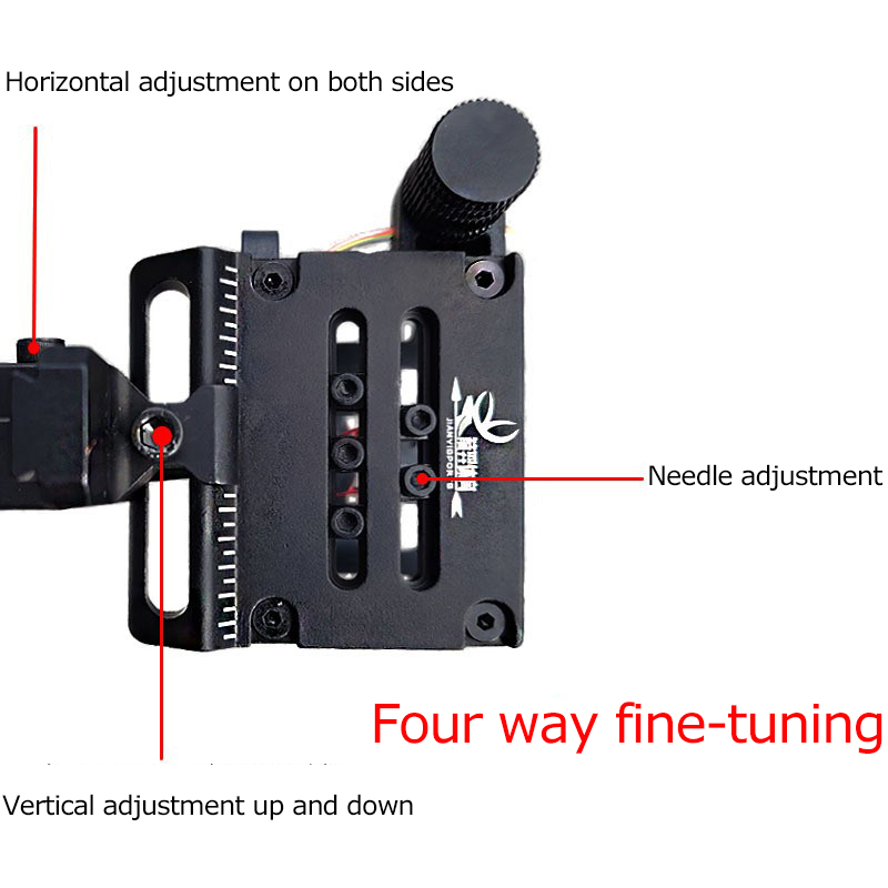 Mirino per Arco Compound F16 R - Compound Bow Sight 5 Pin Fiber Optic recensione e prezzo