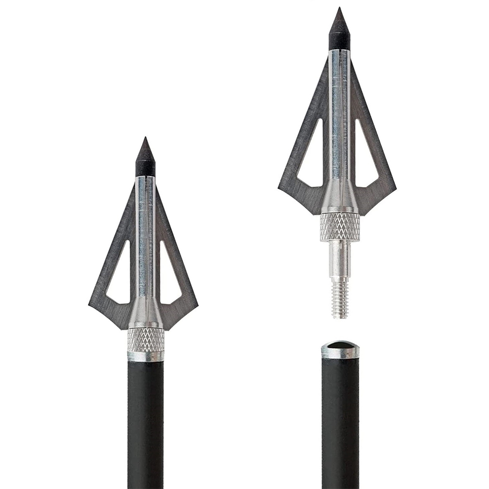 12 Pezzi Punte da Caccia in Me - Broadheads 100 Grain 3 Blade Hunting recensione e prezzo