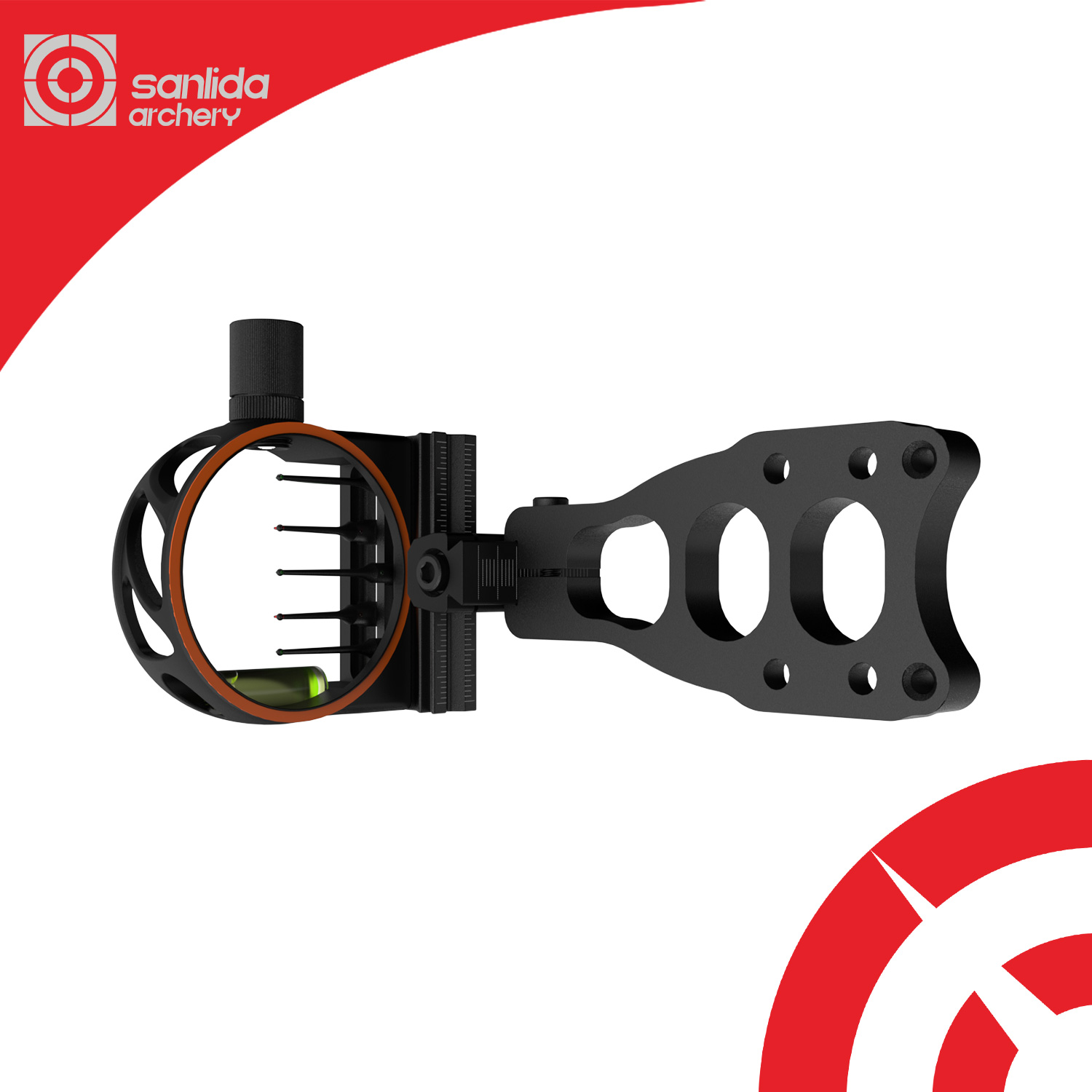 Sanlida Dragon 9 Arco composto - Compound Bow Sight 5 Pin Fiber Optic recensione e prezzo