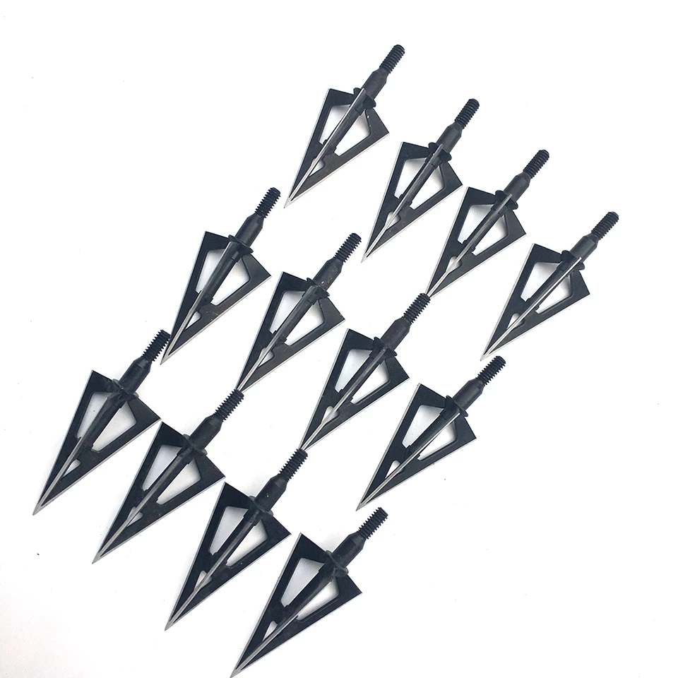 3/6/12/24/60 pezzi, punta per  - Broadheads 100 Grain 3 Blade Hunting recensione e prezzo