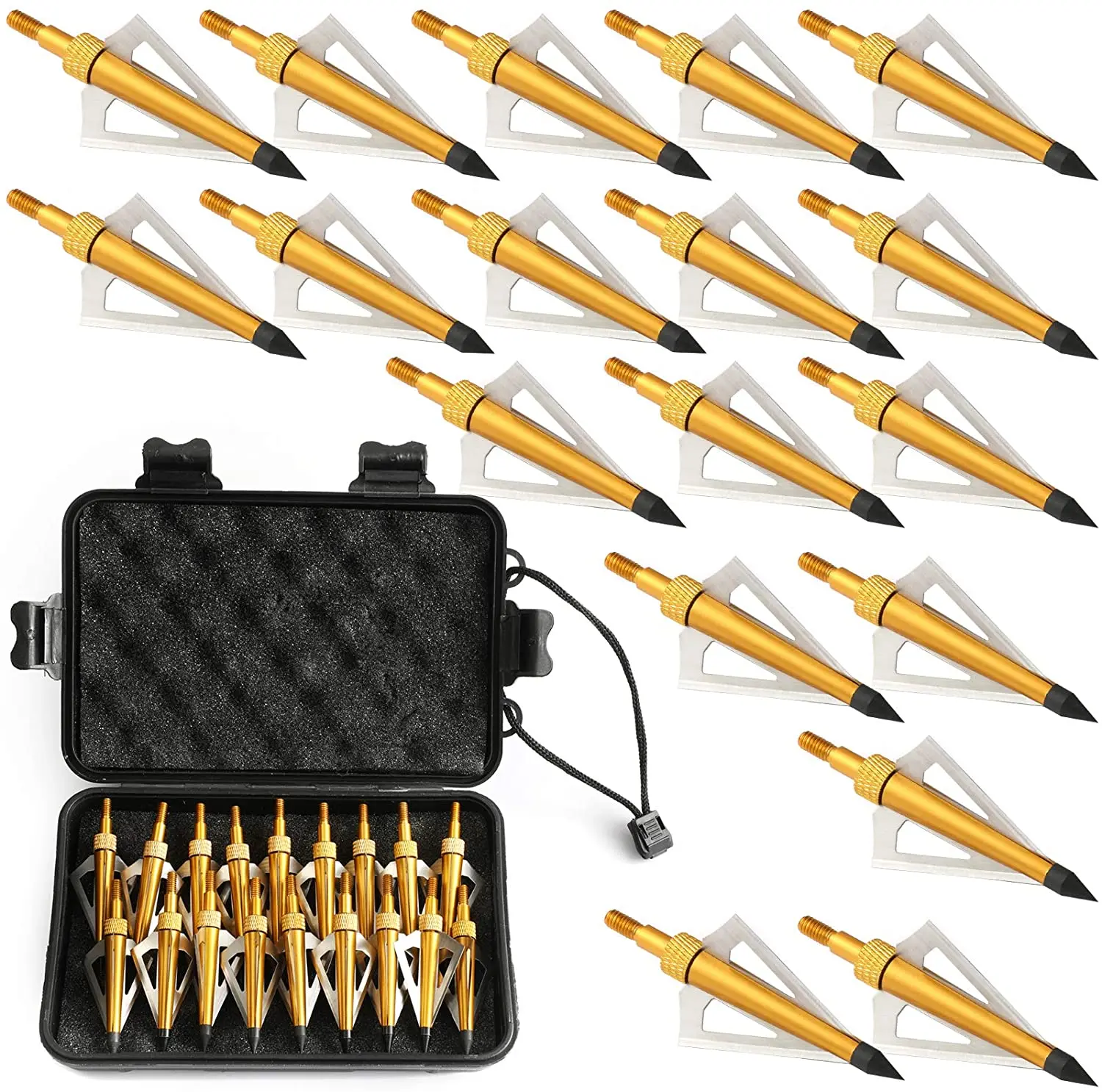 Punte da caccia con 3 lame fis - Broadheads 100 Grain 3 Blade Hunting recensione e prezzo