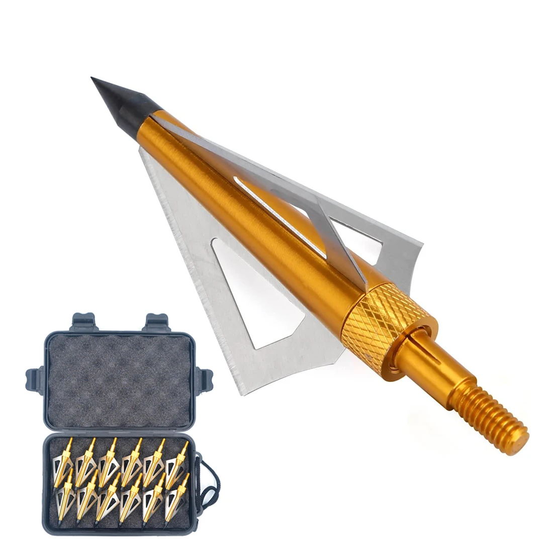 Punte di Freccia Broadheads 10 - Broadheads 100 Grain 3 Blade Hunting recensione e prezzo