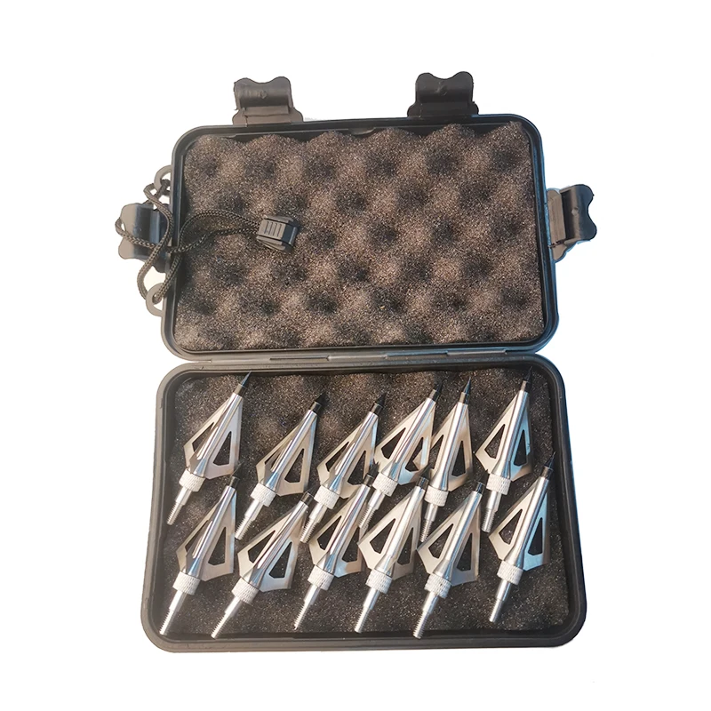 Punte di Freccia Broadheads 10 - Broadheads 100 Grain 3 Blade Hunting recensione e prezzo