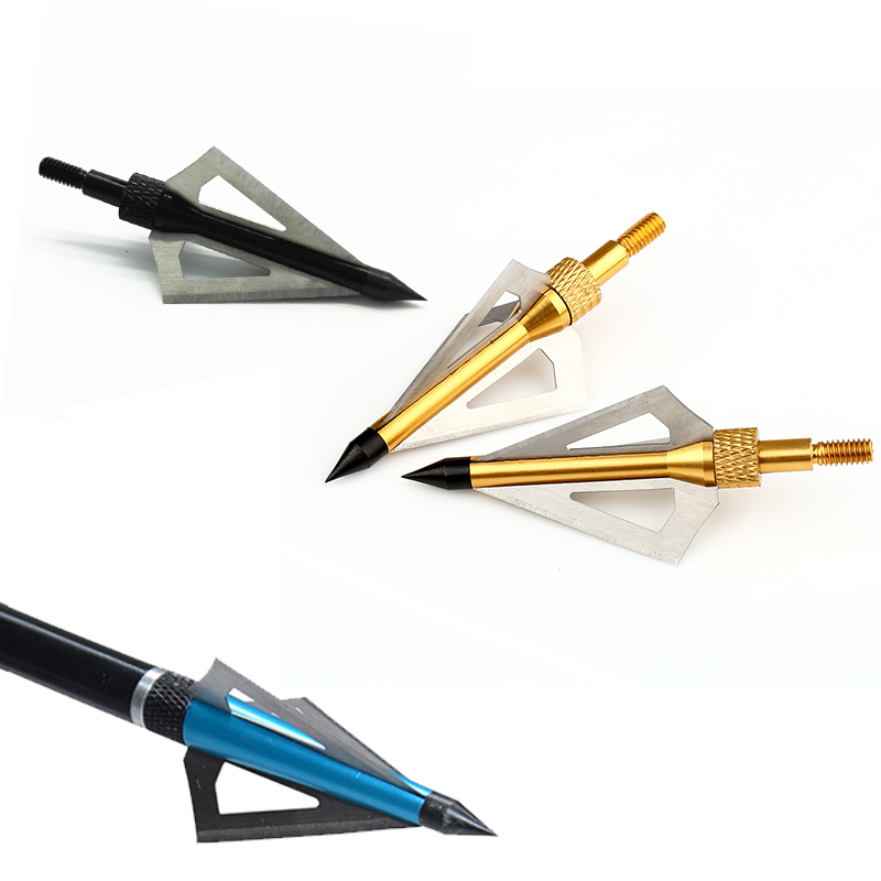 Punte di Freccia Broadheads 10 - Broadheads 100 Grain 3 Blade Hunting recensione e prezzo