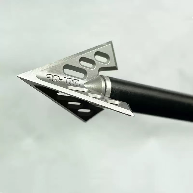 Punte per Frecce Fisse in Acci - Broadheads 100 Grain 3 Blade Hunting recensione e prezzo