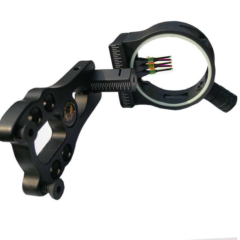 Mirino per Arco Compound Regol - Compound Bow Sight 5 Pin Fiber Optic recensione e prezzo