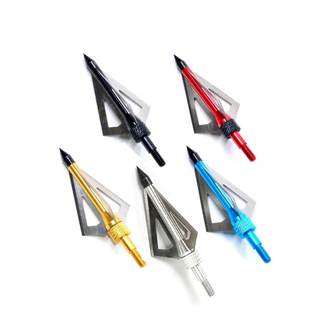 6/12 Pezzi Punte da Caccia a 3 - Broadheads 100 Grain 3 Blade Hunting recensione e prezzo