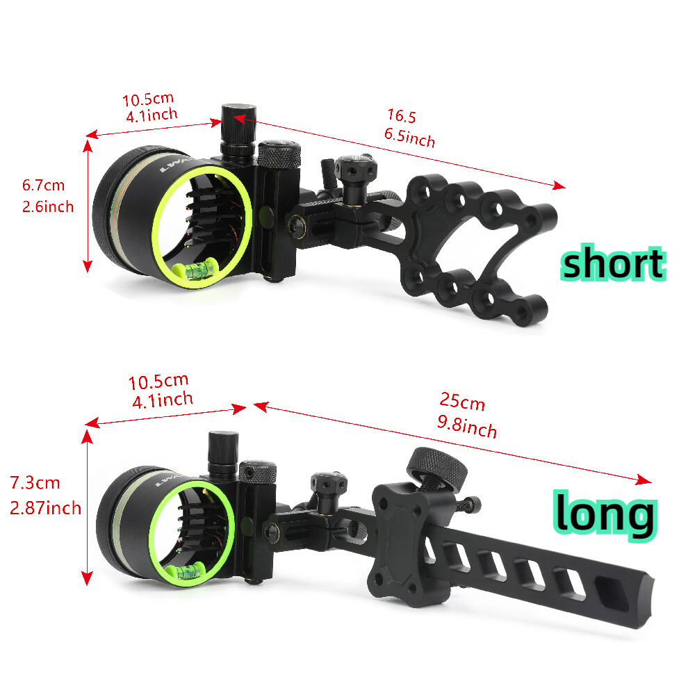Mirino per Arco Regolabile in  - Compound Bow Sight 5 Pin Fiber Optic recensione e prezzo