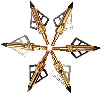 Punte da caccia per balestra 1 - Broadheads 100 Grain 3 Blade Hunting recensione e prezzo