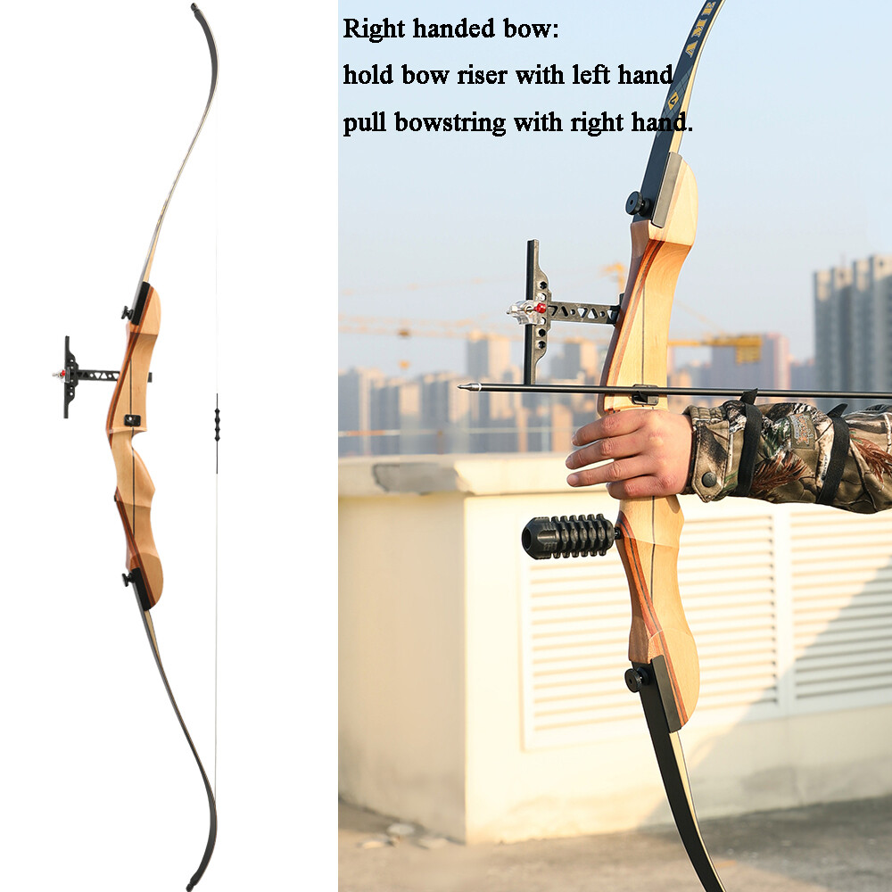 Arco da caccia da 68 pollici 2 - Recurve Bow Takedown 40 Lbs Target recensione e prezzo